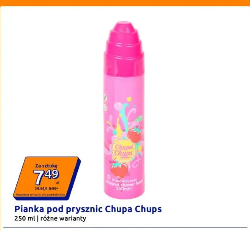Pianka pod prysznic Chupa Chups