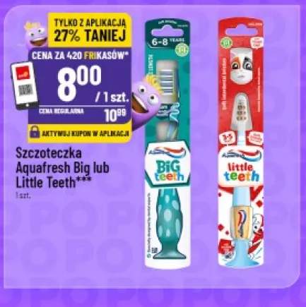 szczoteczka do zębów dla dzieci