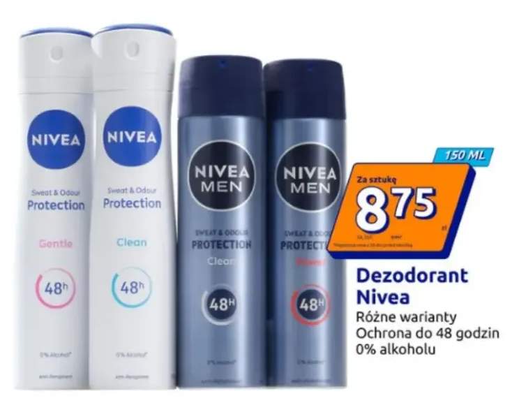 Dezodorant Nivea Men Power +3 warianty