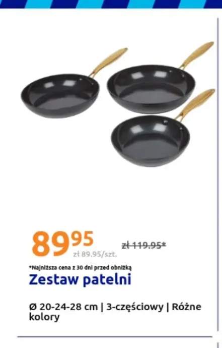 Zestaw patelni