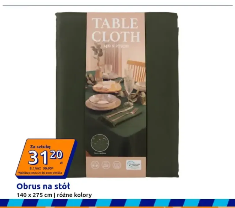 Obrus na stół 140x275 cm