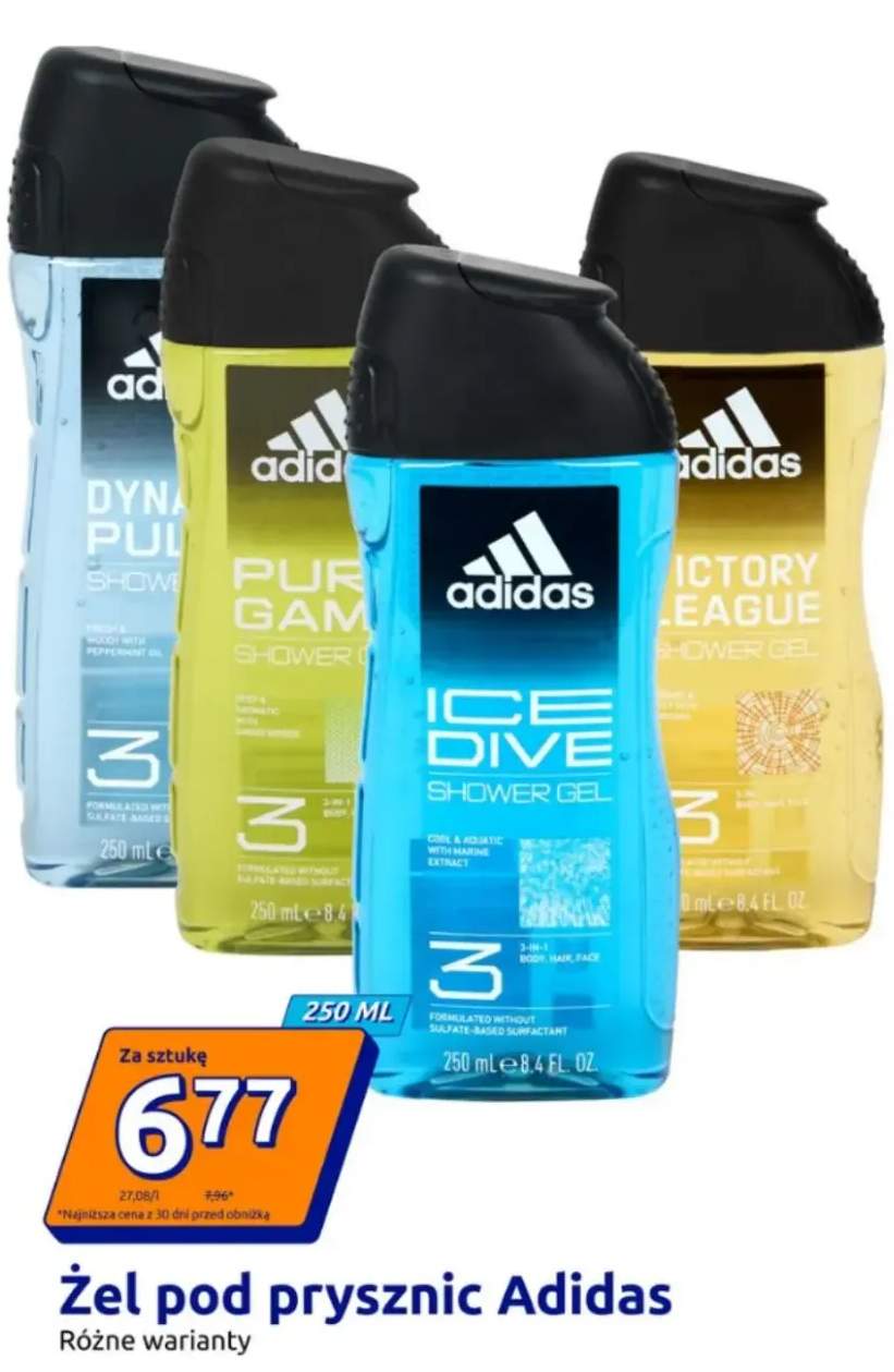 Żel pod prysznic Adidas Victory League +3 warianty