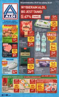 Okładka gazetki Aldi